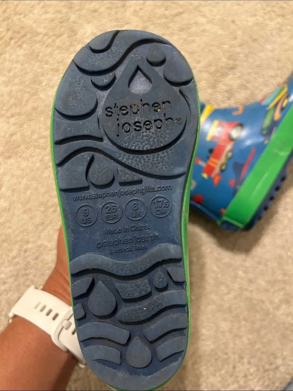 Transportation Rain Boots